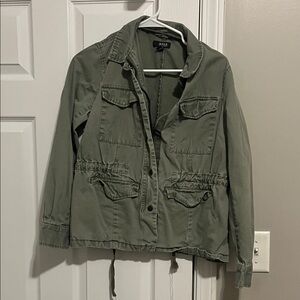 Ana Green Cotton Jacket